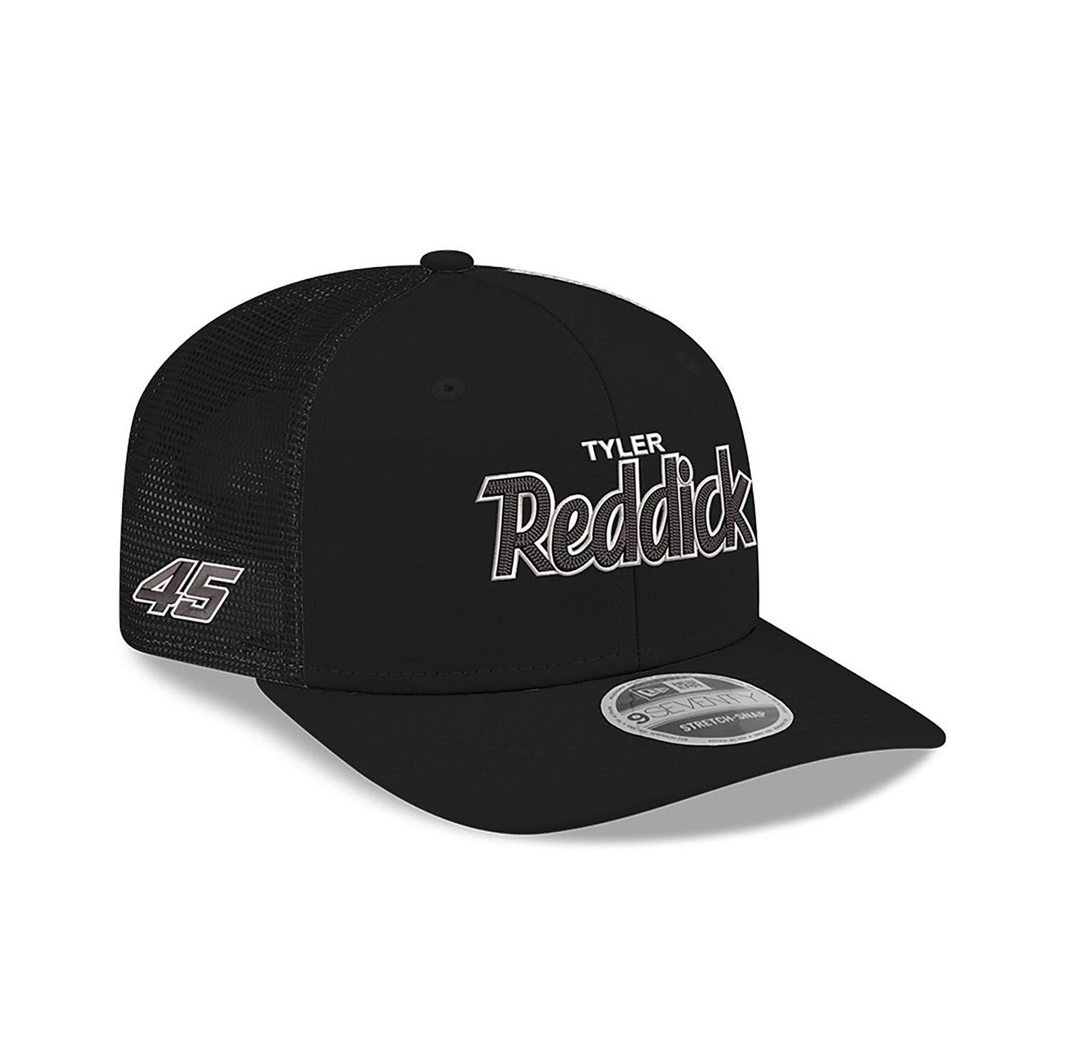 Men's Black Tyler Reddick 9SEVENTY Chain Glow Stretch-Snap Hat