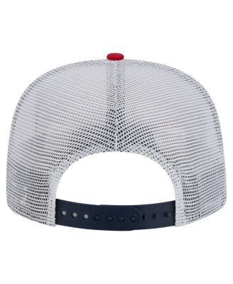 Men's Los Angeles Angels Tie-Dye Golfer Trucker Adjustable Hat