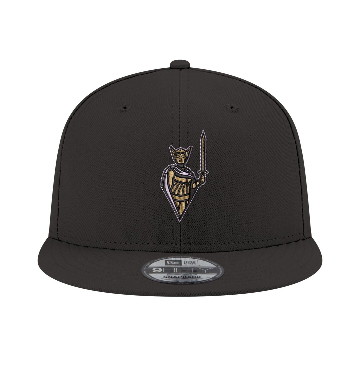 Кепка New Era Eclipse Black Golden State Valkyries Logo 9FIFTY Snapback Hat — фото 2