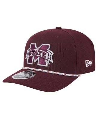 New Era - Men's Maroon Mississippi State Bulldogs Game Day Multi-Rope 9SEVENTY Stretch-Snap Hat