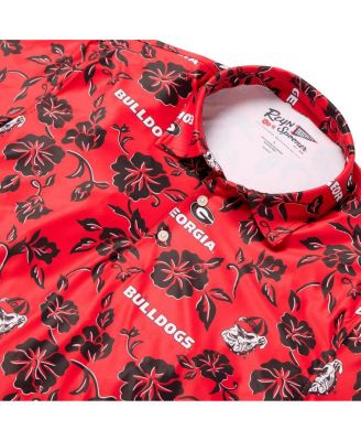 Men's Red Georgia Bulldogs Performance Polo Shirt