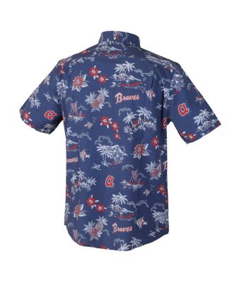 Men's Blue Atlanta Braves Kekai Button-Down Shirt