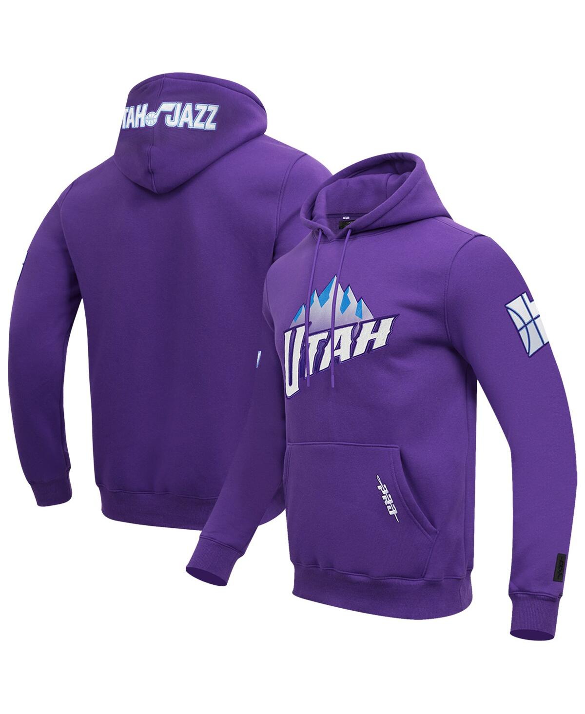 Men's Purple Utah Jazz 2024/25 City Edition Pullover Hoodie - Purple
