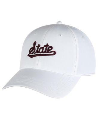 Men's White Mississippi State Bulldogs Stratus Aerosphere Adjustable Hat