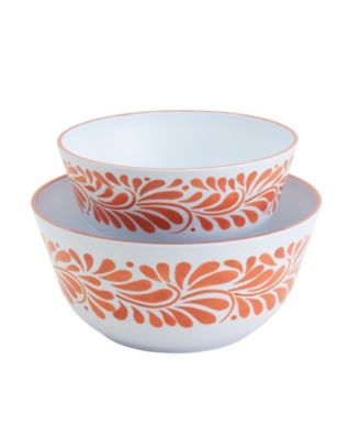 Melamine Serving Bowls, Set of 2