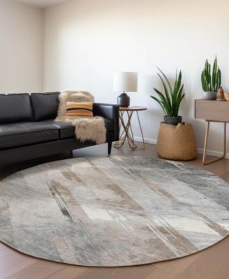 Addison Chantille Machine Washable ACN1541 8'x8' Round Area Rug