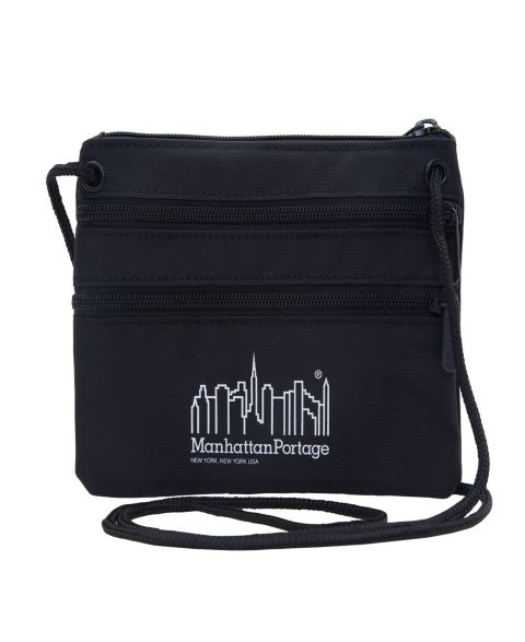 Manhattan Portage Triple Zipper Crossbody Pouch
