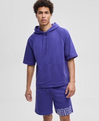 Mode of One - Men's Relaxed-Fit Short-Sleeve Hoodie