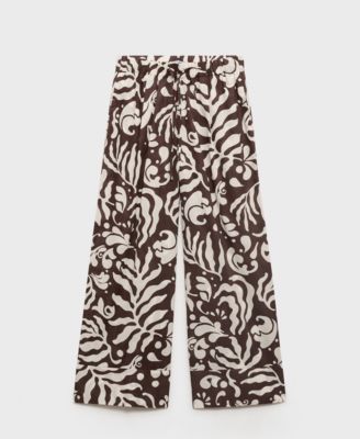 Women's Printed Cotton Pants