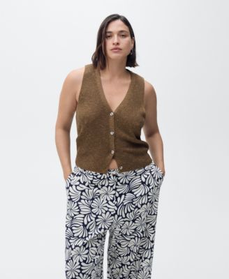 Women's Floral Linen Pants