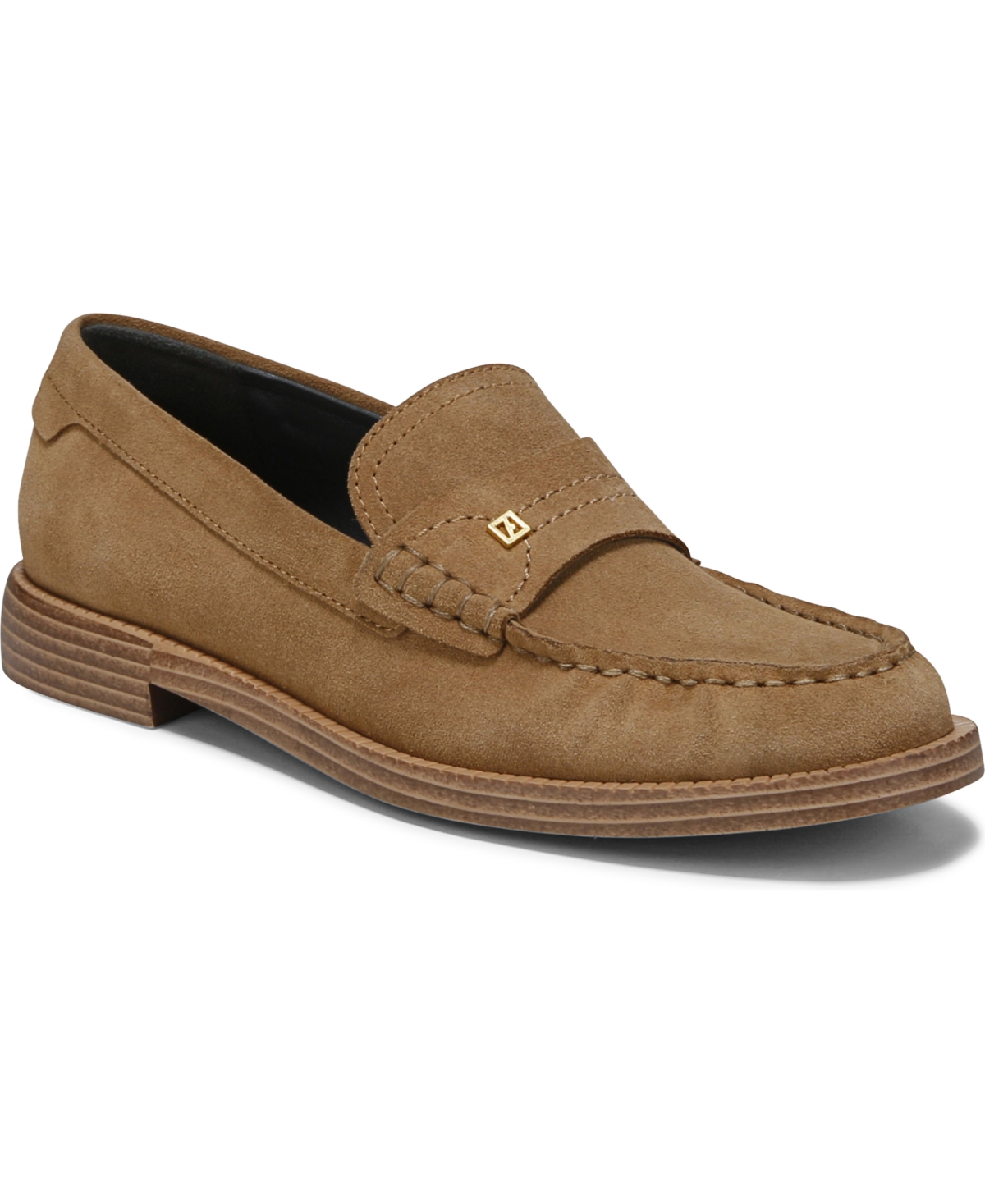 Franco Sarto Women's Yulisa Round Toe Penny Loafers In Brown
