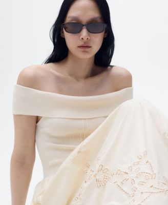 Women's Embroidered Details Combined Dress