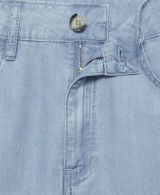 Women's Straight Lyocell Bermuda Shorts