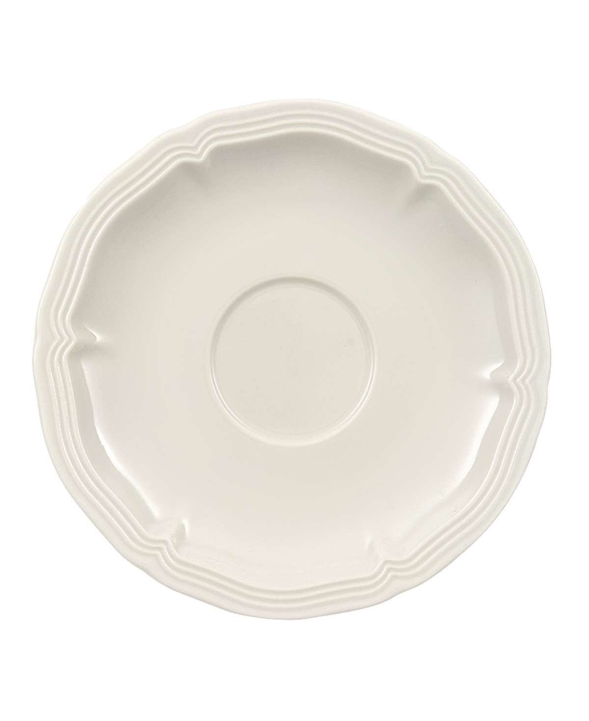 Manoir Espresso Cup Saucer - White