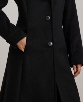 Women's Faux-Fur-Collar Coat