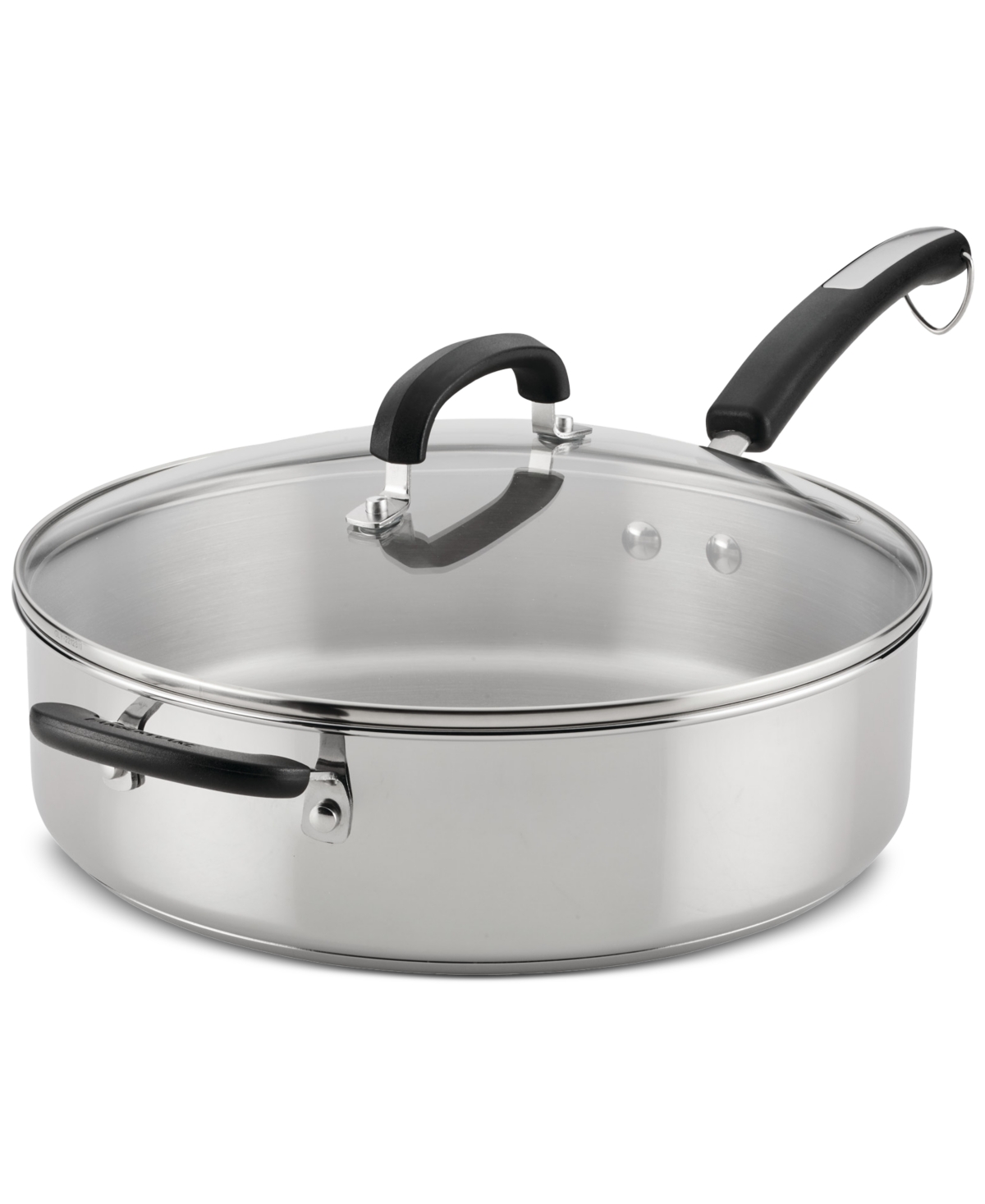 Farberware Brilliance 6-Qt. Stainless Steel Saute Pan & Lid