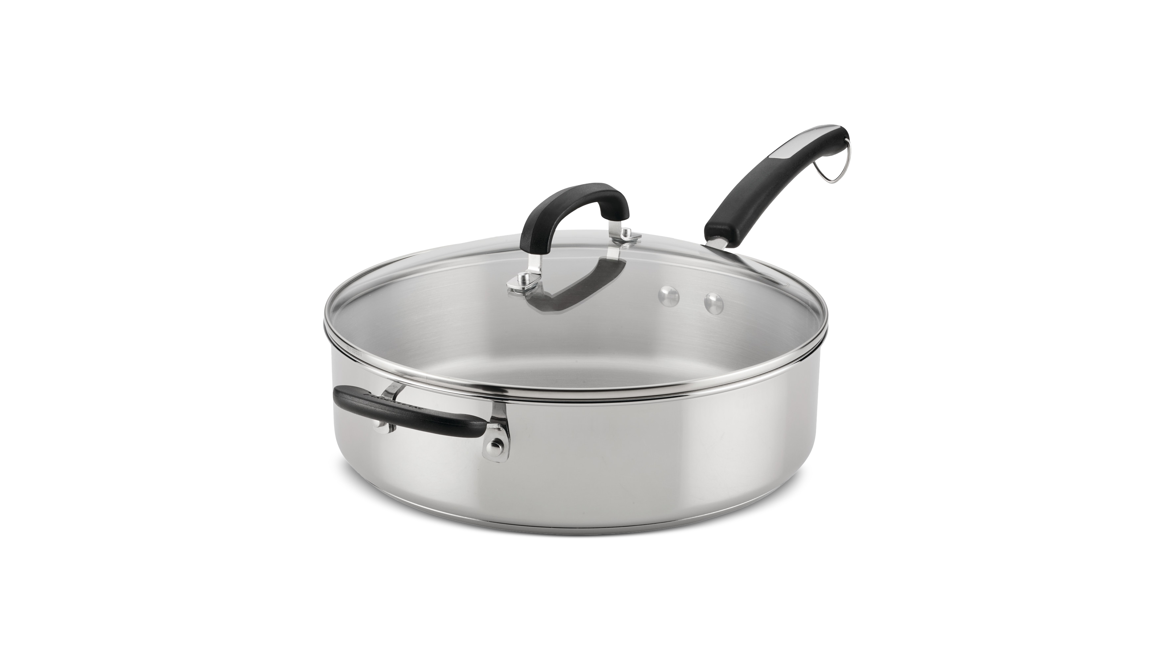 Farberware Brilliance 6-Qt. Stainless Steel Saute Pan & Lid