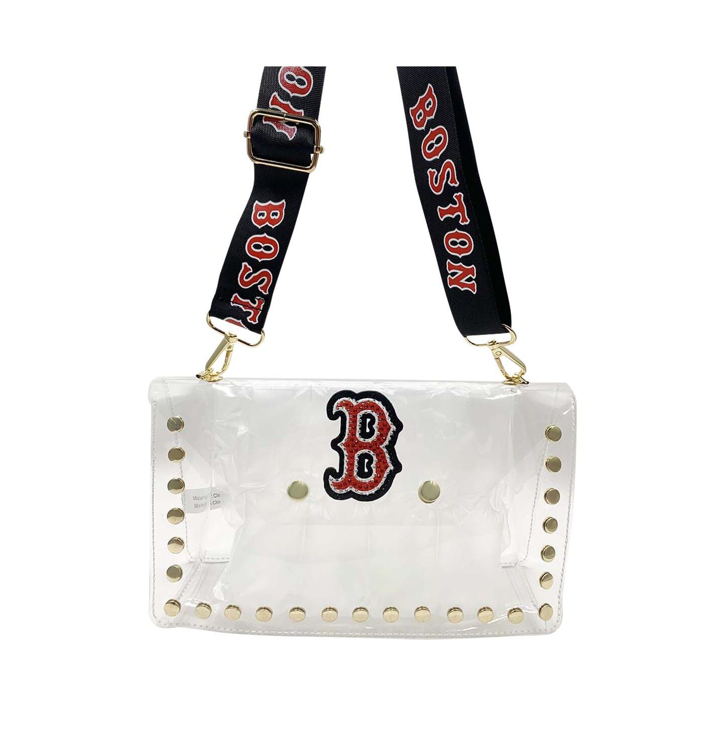 Женская сумка Cuce Boston Red Sox Crystal Clear Envelope Crossbody — фото 1