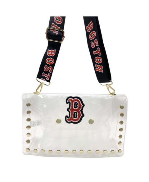 Женская сумка Cuce Boston Red Sox Crystal Clear Envelope Crossbody