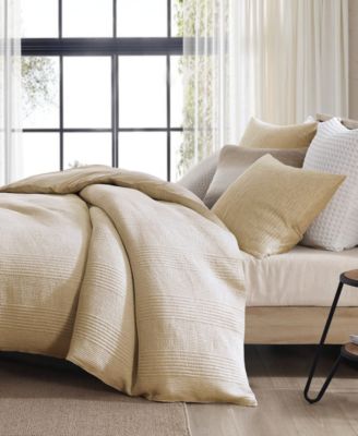 Pure Ribbed Jersey 3-Pc. Comforter Set, King