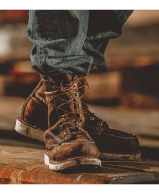 Men's1957 Series Waterproof Safety Toe 8" Moc Toe Work Boots for Men