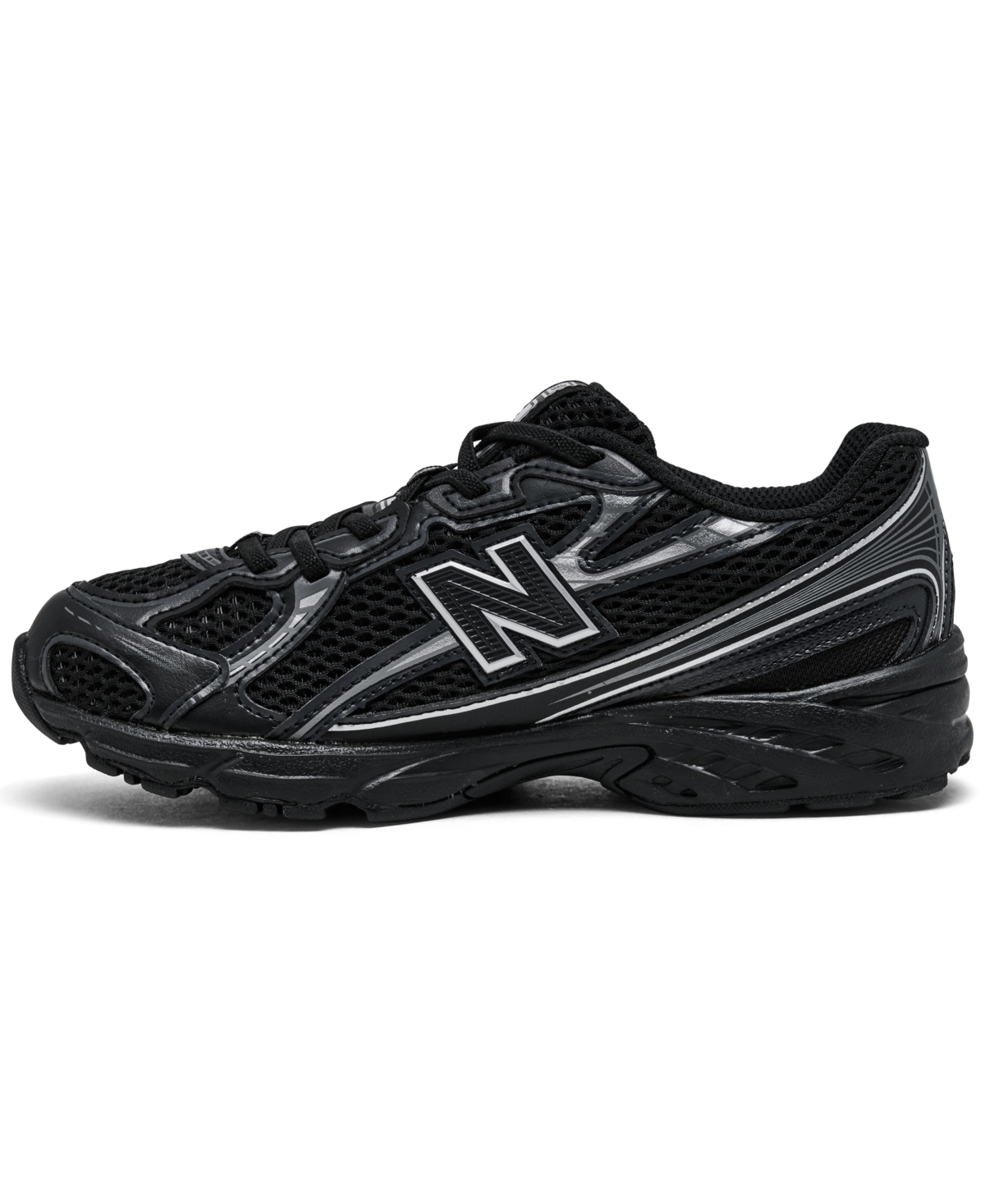 New Balance Little Kids 740 Casual Sneakers From Finish Line In Black