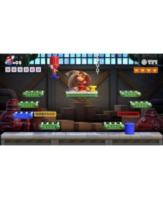 Switch Neon Red & Blue OLED Console with Mario vs.