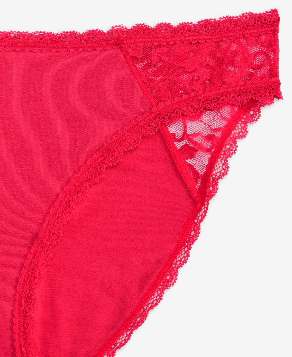 State Of Day Women's Lace Bikini Underwear, Exclusively At Macy's In Red