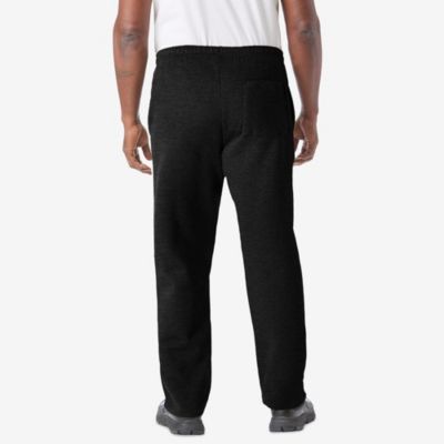 Big & Tall Men S Fleece Open-Bottom Sweatpants