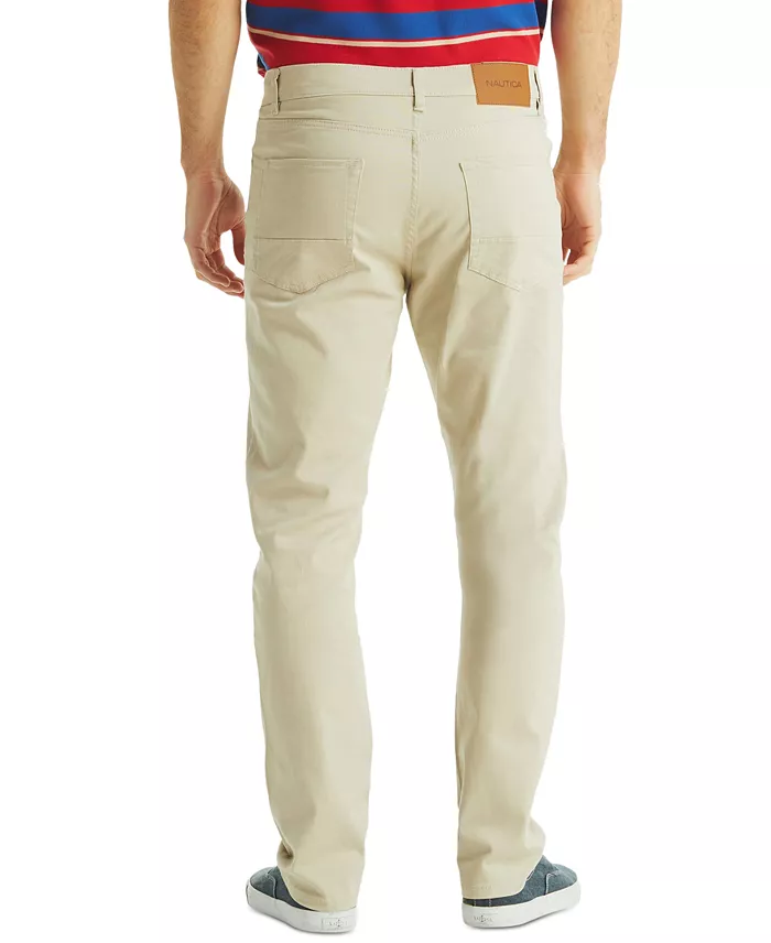 Men's Straight-Fit Stretch 5 Pocket Pants - thumbnail 2