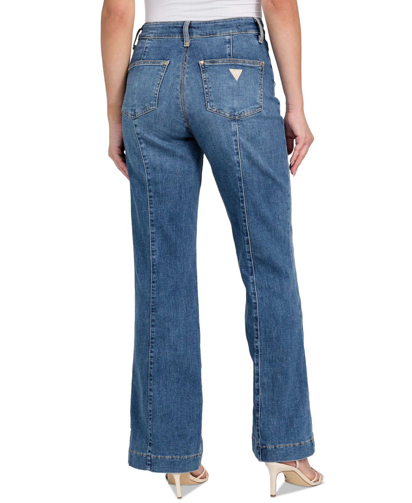 Женские джинсы GUESS Faye High Rise Flare, цвет: Simplicity — фото 3