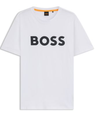 Men's Rubber-Print Cotton-Jersey T-Shirt