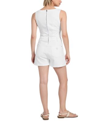 Women's Sunni Sleeveless Denim Romper