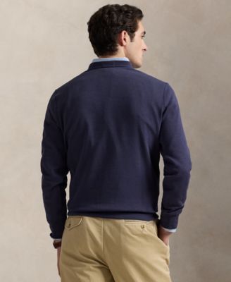 Men's Polo Bear Fleece Sweatshirt