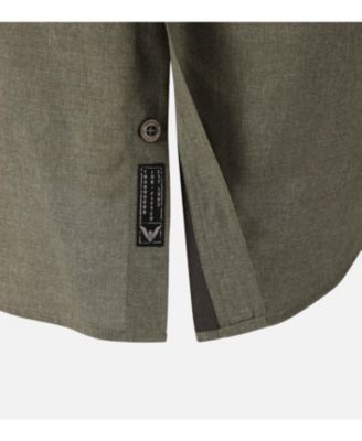 Men's UPF 30+ Long Sleeve All Season Convertible Work Shirt