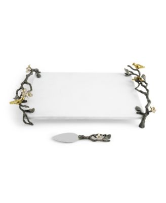 Lovebirds Cheese Board with Knife