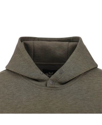 Men's Water Repellent Snap Neck Performance Pullover Hoodie