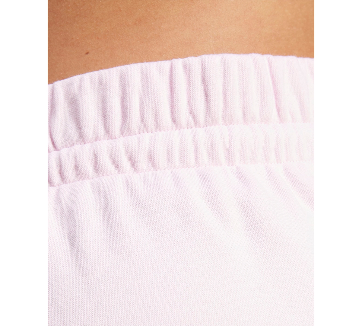Adidas Originals Plus Size Essentials Fleece Mid-rise Sweatpants In Pink