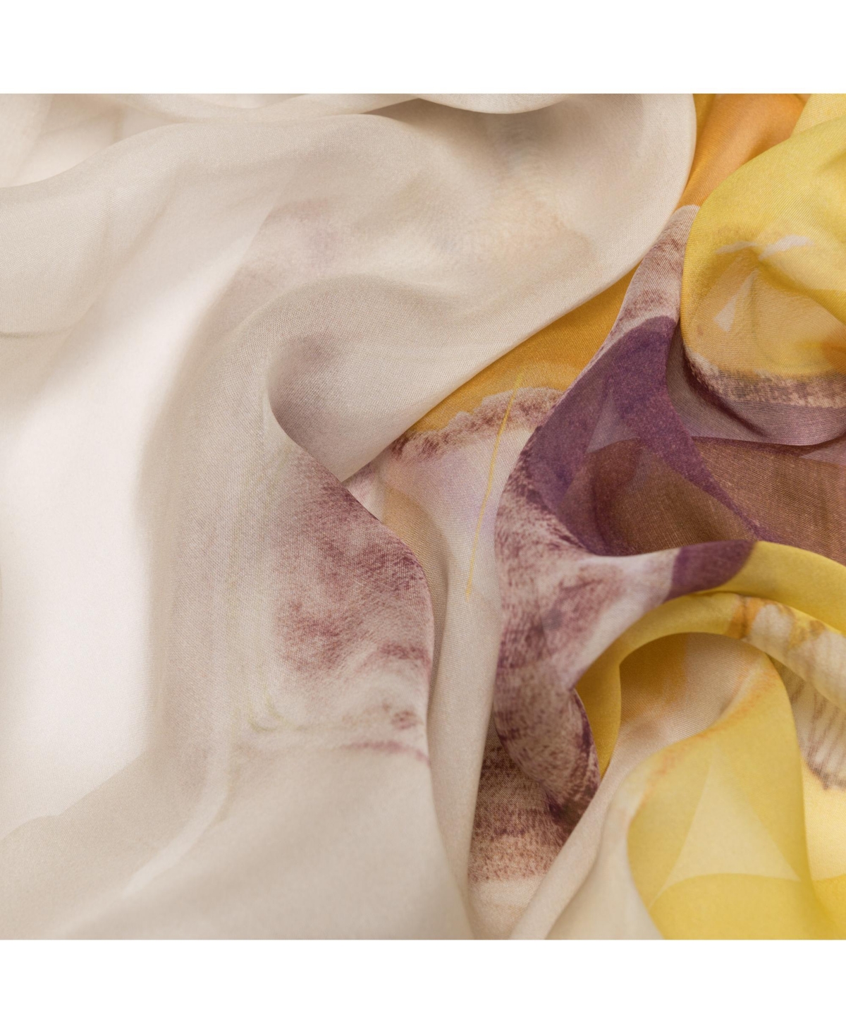 Sonia - Large Silk Scarf for Women - Antique rose