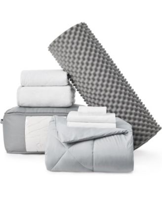College Freshman Dorm Pack - Twin XL Bedding Bundle