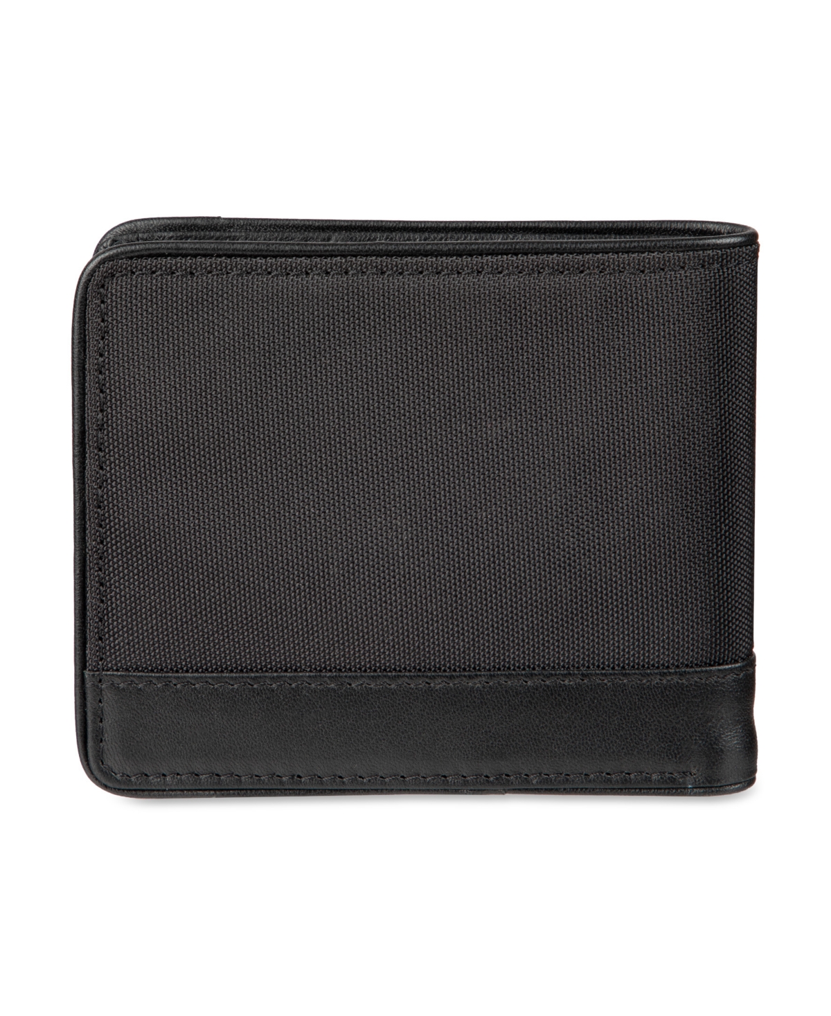 Kenneth Cole Reaction Men's Rfid Extra Capacity Slim Fold Wallet In Black