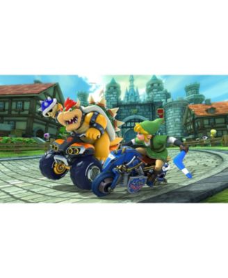 Switch OLED Console Mario Kart 8 Bundle with Pokemon Violet, Nintendo $20 eShop Gift Card, MightySkins Console and Controller Skin Voucher, a