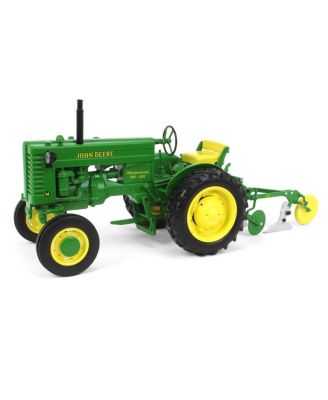 LP77313 1/16 John Deere 75th Anniv. M Wide Front w/ Mounted Plow, ERTL Prestige Collection