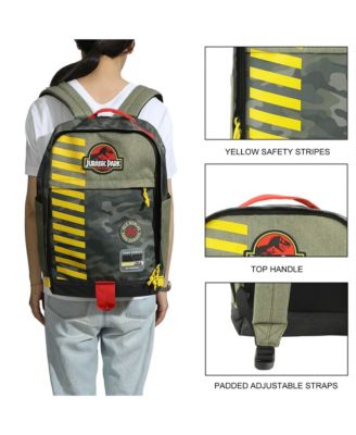 Logo 16" Tan & Camo Backpack