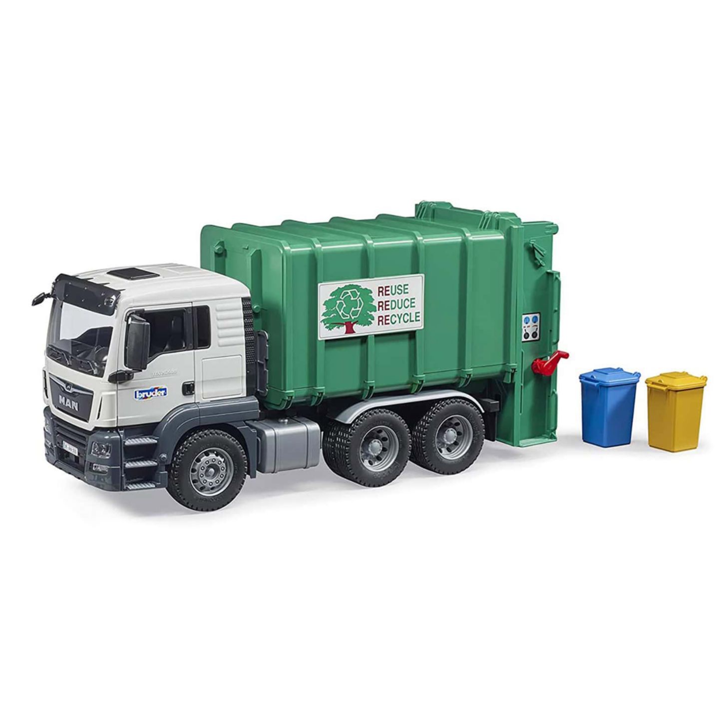 Детская игрушка Bruder 1/16 Scale Man Tgs Rear Loading Garbage Truck — фото 1