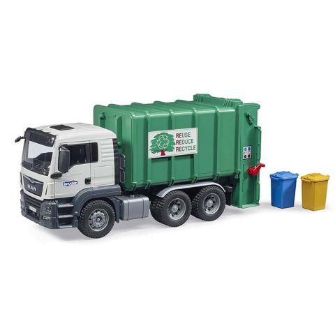 Детская игрушка Bruder 1/16 Scale Man Tgs Rear Loading Garbage Truck