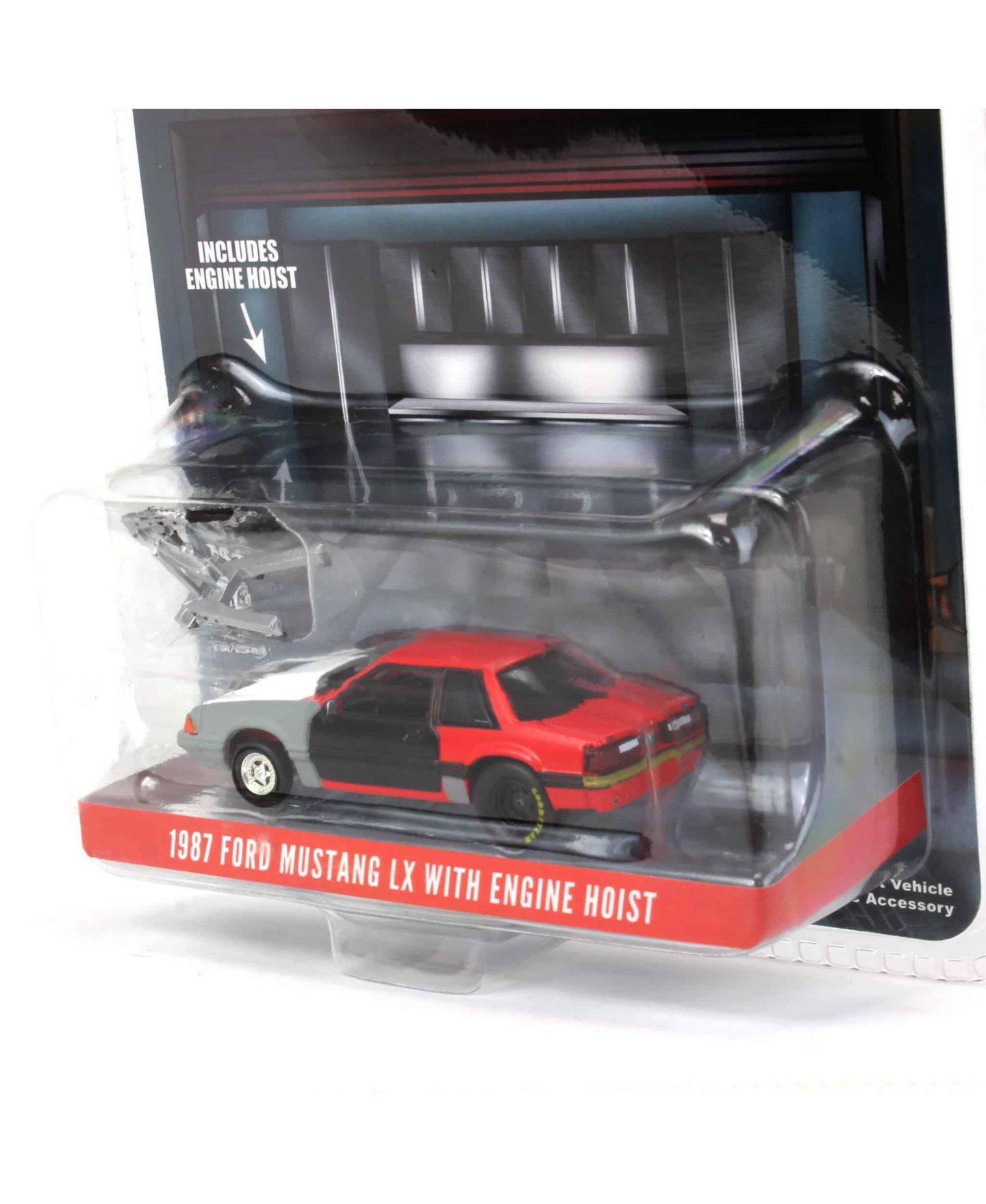Детская игрушка Greenlight 1/64 Scale 1987 Ford Mustang LX Limited Edition Project Car Diecast — фото 3