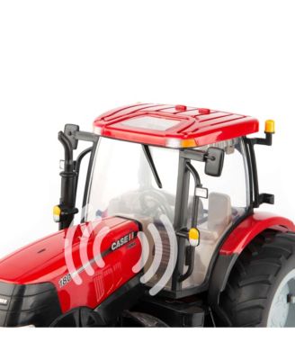 1/16 Case IH Puma 180 Tractor & Red J&M 875 Grain Cart Set, Big Farm