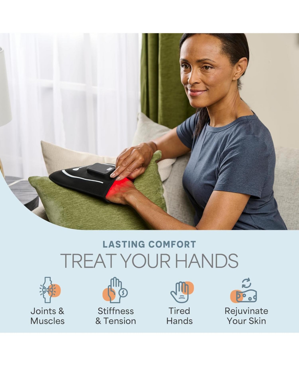 Lifepro Red Light Therapy Foot & Ankle Wrap – Portable, One-Size-Fits-All Infrared Therapy with Dual Wavelengths for Joint Pain, Muscle Recover