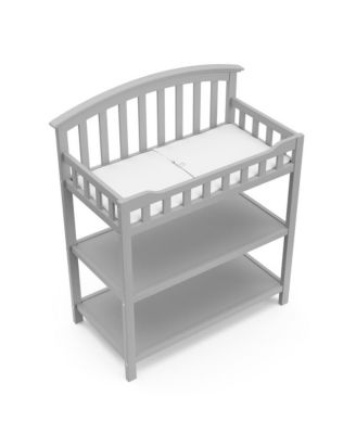 Changing Table with Water-Resistant Changing Pad (Espresso)